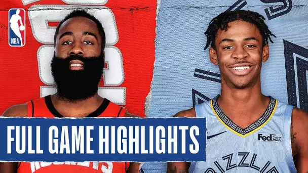 ROCKETS at GRIZZLIES | FULL GAME HIGHLIGHTS | November 4, 2019