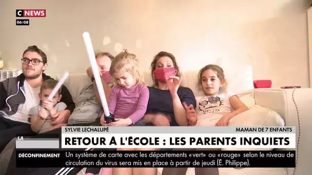 Retour à l'école : les parents inquiets