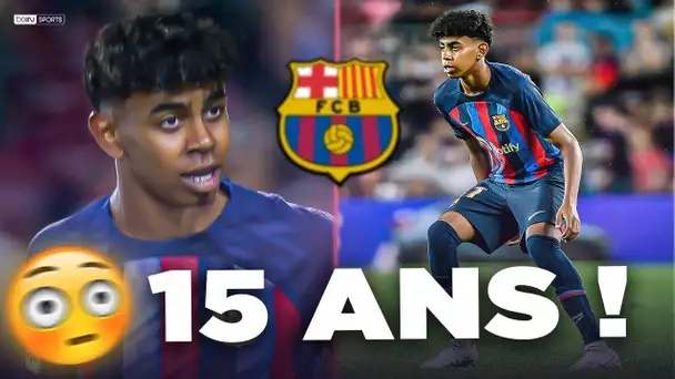 🤯 Quand un jeune de 15 ANS joue avec le FC BARCELONE !