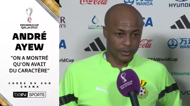 🏆🇬🇭🗨️André Ayew:"On a montré qu'on avait du caractère et qu'on pouvait prétendre à la qualification"