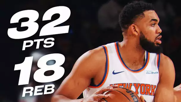 Karl-Anthony Towns' MONSTER 32-PT DOUBLE-DOUBLE! | February 20, 2025