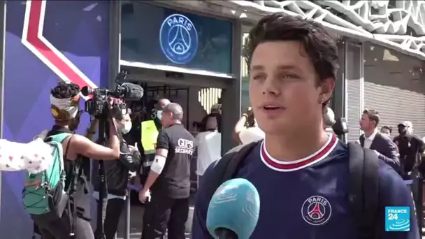 Messi au PSG : les fans se pressent pour s'offrir le maillot de la star • FRANCE 24