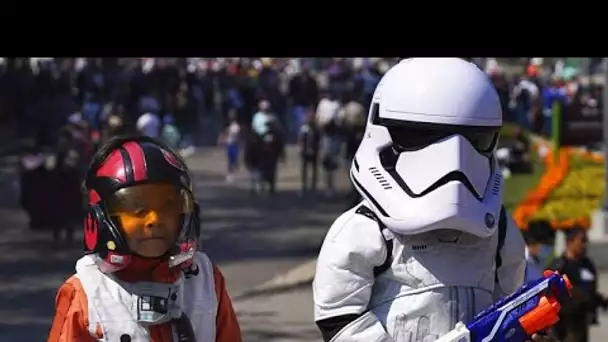 "Star Wars" et des zombies inondent les capitales mexicaine et chilienne