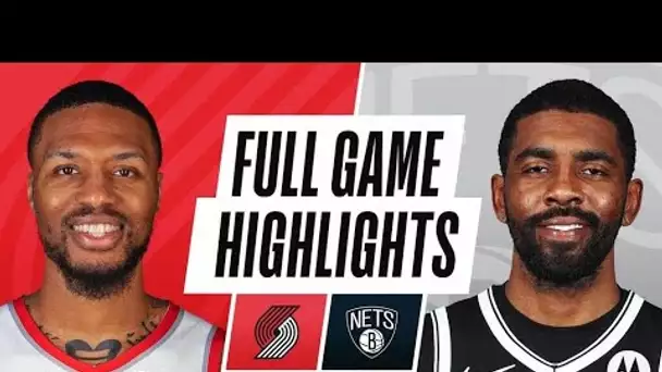 TRAIL BLAZERS at NETS | FULL GAME HIGHLIGHTS | April 30, 2021