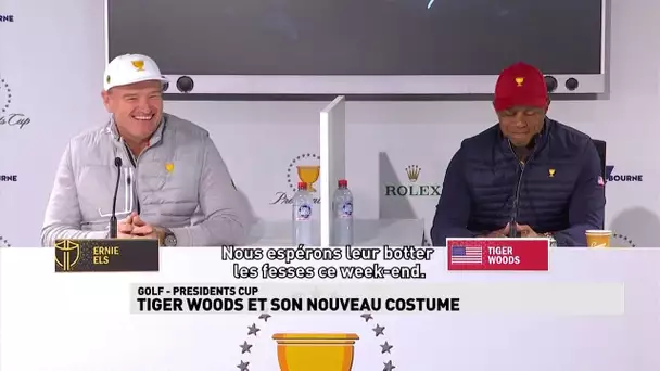 Tiger Woods et son nouveau costume