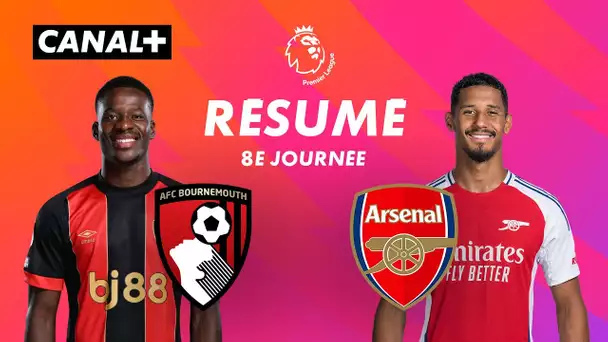 Le résumé de Bournemouth / Arsenal - Premier League 2024-25 (J8)