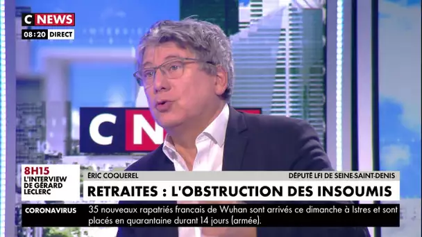 Éric Coquerel : «Nous revendiquons le fait de faire perdre du temps au gouvernement»