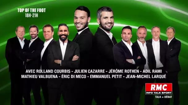 Top of the Foot, le meilleur du football, de 18h à 21h sur RMC