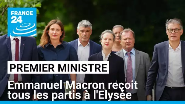 Nouveau Premier ministre français : tous les partis sont reçus à l'Elysée • FRANCE 24