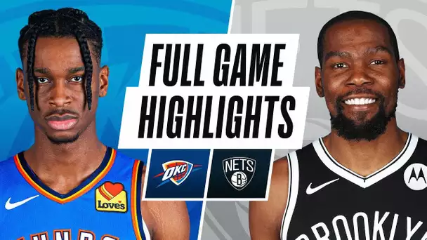 THUNDER at NETS | FULL GAME HIGHLIGHTS | January 10, 2021