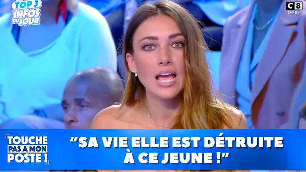 Delphine Wespiser pousse un coup de gueule contre la mère d'un ado coupé de la société !