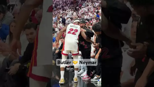 Jimmy Butler 🤝 Neymar In Miami! | #Shorts