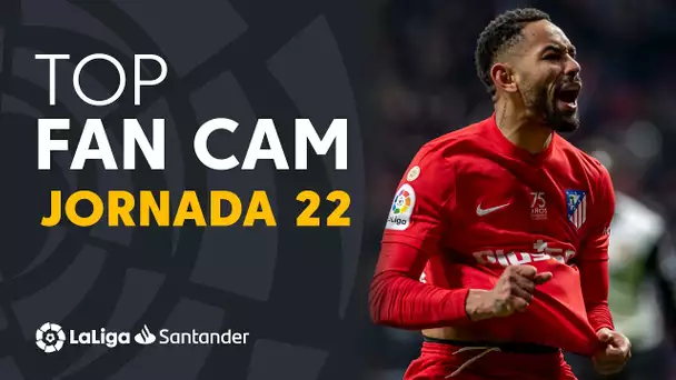 LaLiga Fan Cam Jornada 22: Cunha, Nico Serrano & Guido Rodríguez