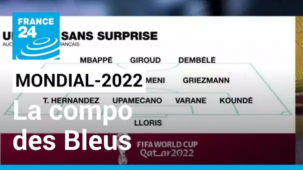 Mondial-2022 : la compo des Bleus pour la finale • FRANCE 24