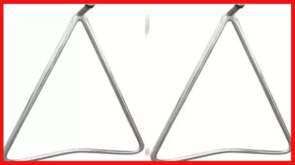 Excel PST-004 Triangle Motorcycle Stand, Silver