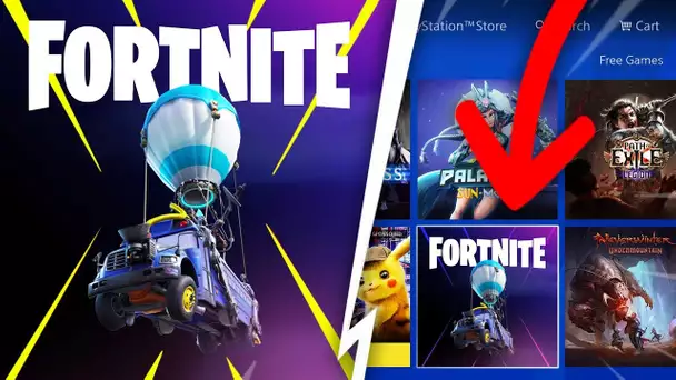 LA SAISON X (10) DE FORTNITE : PREMIERE IMAGE LEAK SUR LE PS STORE ... (+ PREMIER TEASER SAISON 10)