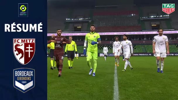 FC METZ - FC GIRONDINS DE BORDEAUX (0 - 0) - Résumé - (FCM - GdB) / 2020/2021