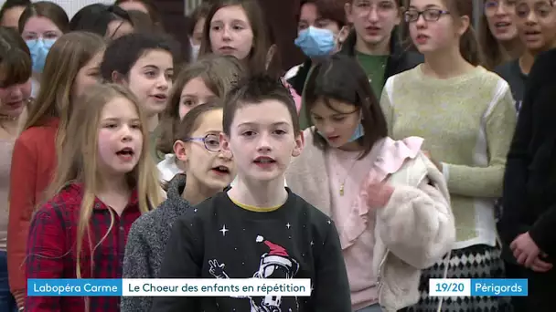 Labopera de Dordogne : le choeur des enfants de Carmen