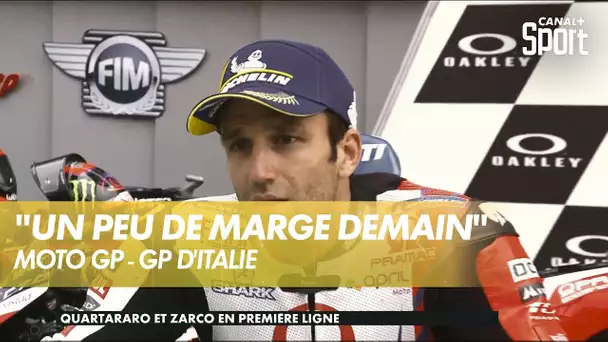Johann Zarco : "La première ligne, c'est important ici" - GP d'Italie