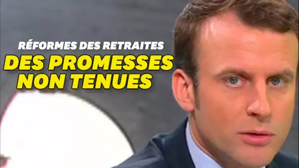 Retraites : entre les promesses de Macron et la réalité de la réforme, il y a comme un décalage