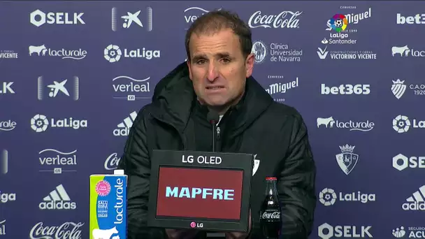 Rueda de prensa CA Osasuna vs Real Betis