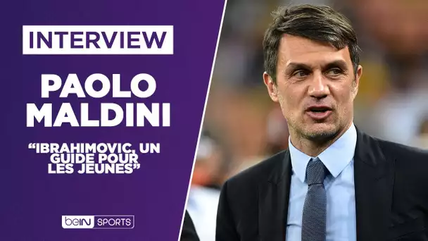 INTERVIEW - Paolo Maldini : "Zlatan Ibrahimovic est un guide pour les jeunes"