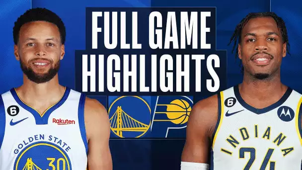 WARRIORS at PACERS | NBA FULL GAME HIGHLIGHTS | December 14, 2022