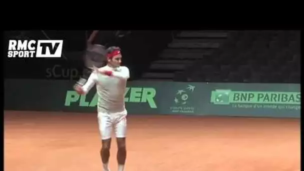 Tennis / Federer s&#039;entraîne ! 19/11