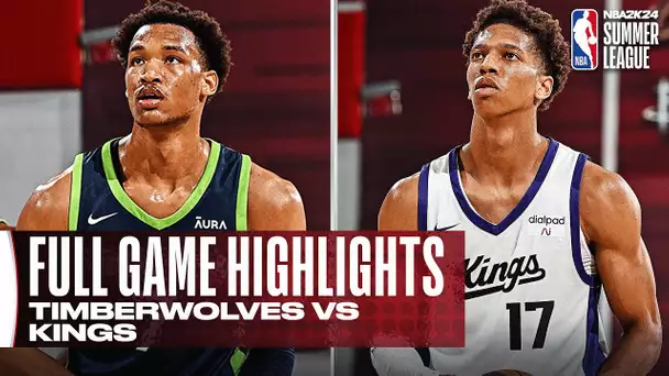 TIMBERWOLVES vs KINGS | NBA SUMMER LEAGUE | FULL GAME HIGHLIGHTS