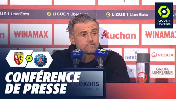 Conférence de presse RC LENS - PARIS SAINT-GERMAIN (0-2)  / 2023/2024