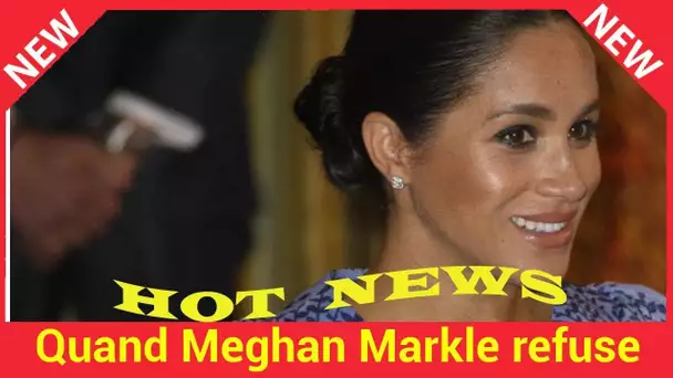 Quand Meghan Markle refuse de prendre un selfie avec un jeune garçon au Maroc