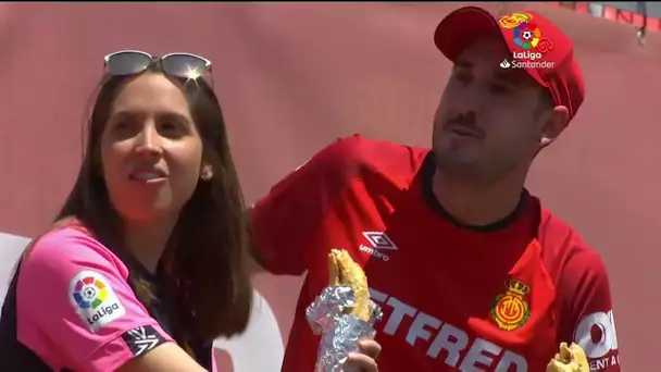 Calentamiento RCD Mallorca vs Granada CF