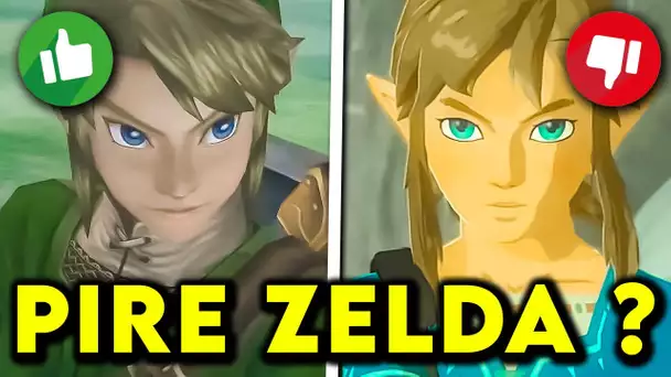 QUEL EST LE PIRE JEU ZELDA DE LA SAGA ? (Vous allez hurler mais j'assume 🥶)