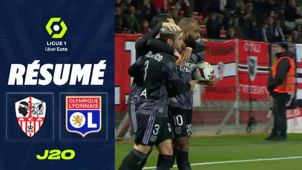 AC AJACCIO - OLYMPIQUE LYONNAIS (0 - 2) - Résumé - (ACA - OL) / 2022/2023