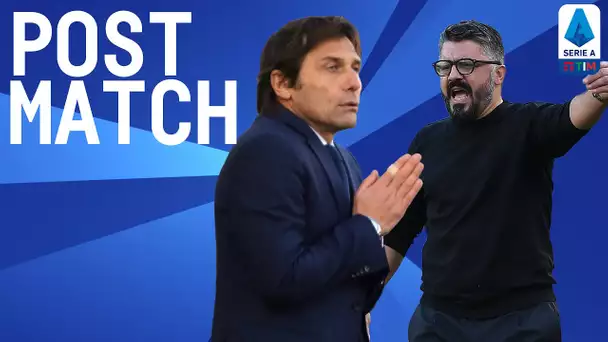 Inter 1-0 Napoli | Conte & Gattuso Post Match Press Conference | Serie A TIM