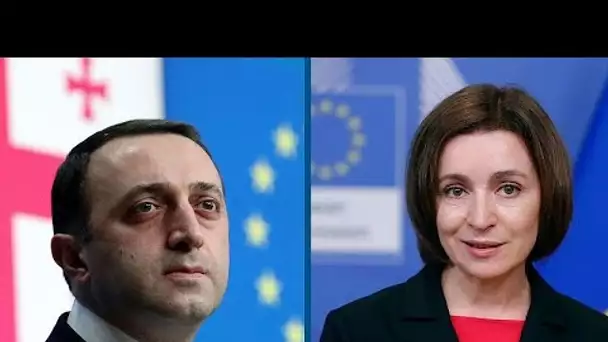 La Moldavie et la Géorgie déposent officiellement leur candidature à l'UE