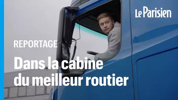 En cabine avec Eddy, meilleur routier de France à 22 ans