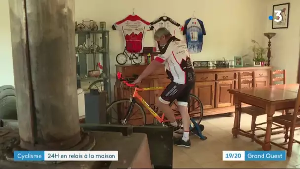 Confinement : quand les coureurs cyclistes s'entrainent à domicile