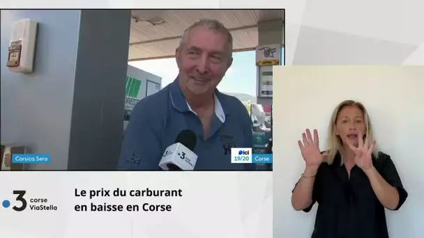 20.08.24 Le prix du carburant en baisse en Corse