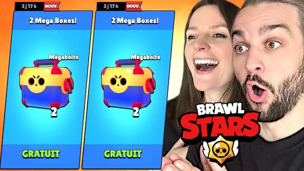 MÉGABOITES GRATUITES SUR BRAWL STARS !