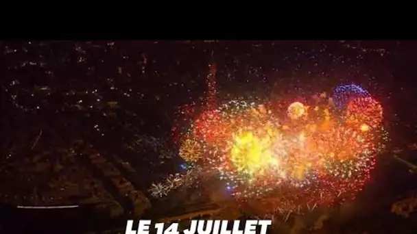 Le feu d’artifice du 14 juillet à Paris a émerveillé tout le monde