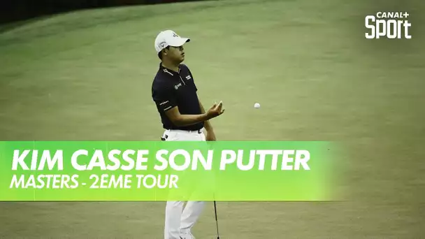 Kim casse son putter et doit utiliser son bois 3 - Golf Masters 2ème tour