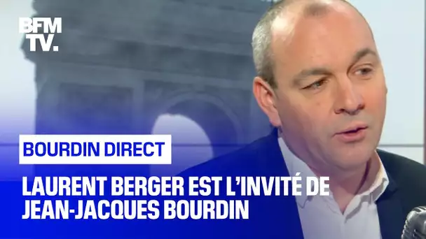 Laurent Berger face à Jean-Jacques Bourdin en direct