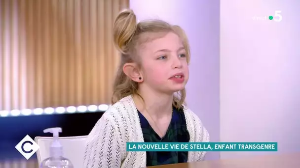 La nouvelle vie de Stella, enfant transgenre - C à Vous - 25/02/2021