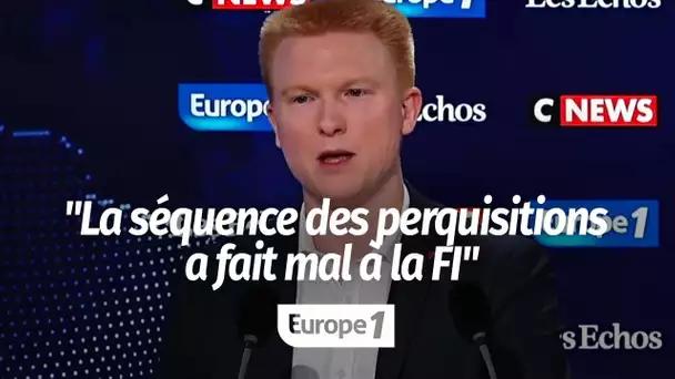 "La séquence des perquisitions a fait du mal" à la France Insoumise, reconnaît Adrien Quatennens