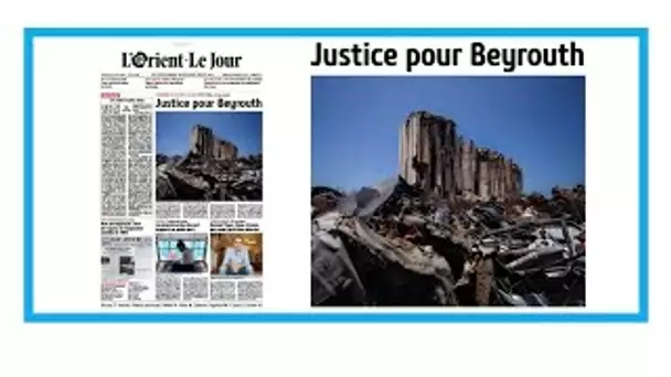 Commémoration des explosions du port de Beyrouth:"Justice pour Beyrouth" • FRANCE 24