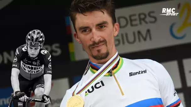 Un maillot prévu pour Van Aert sur le podium ? Alaphilippe laisse planer le doute