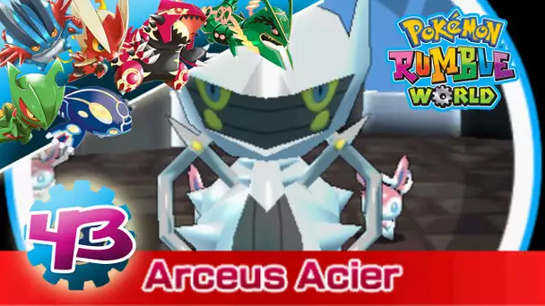 POKÉMON RUMBLE WORLD Épisode #43 CAPTURE DE ARCEUS LE DIEU DES POKEMON !  Let&#039;s Play Français !