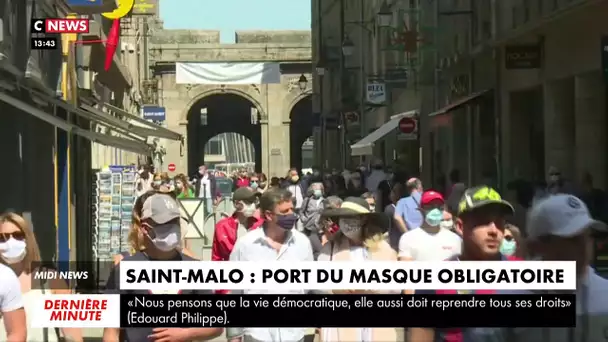 Saint-Malo : port du masque obligatoire