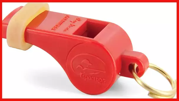 SportDOG Brand Roy's Commander Whistle - The Cold Weather Whistle with Rubber Grip - Hunting Dog